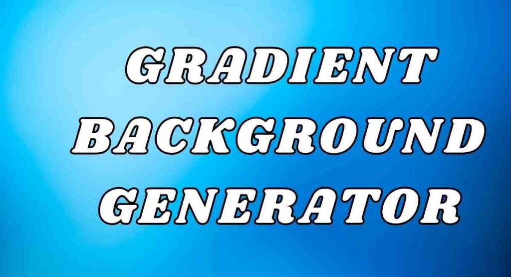 gradient background generator